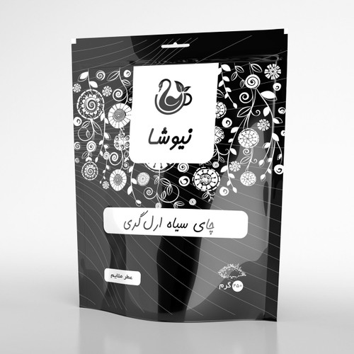 چای ارل گری عطر ملایم 450 گرمی نیوشا