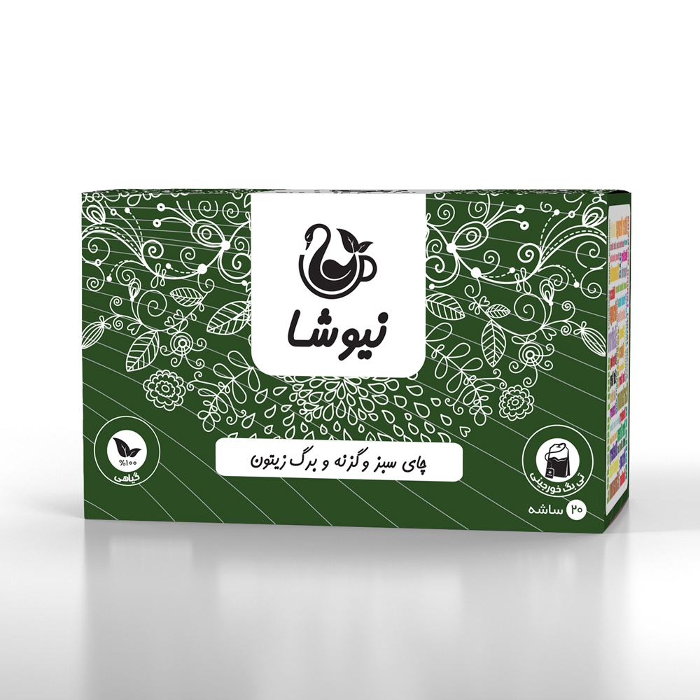 چای سبز گزنه برگ زیتون